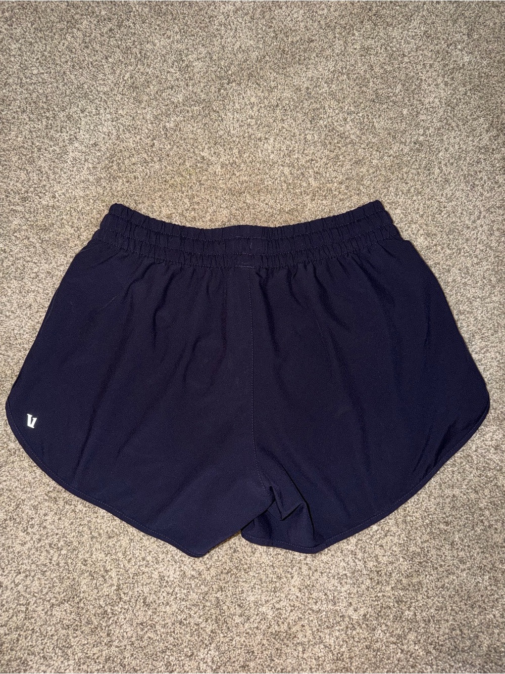 Vuori Navy Women's Athletic Shorts